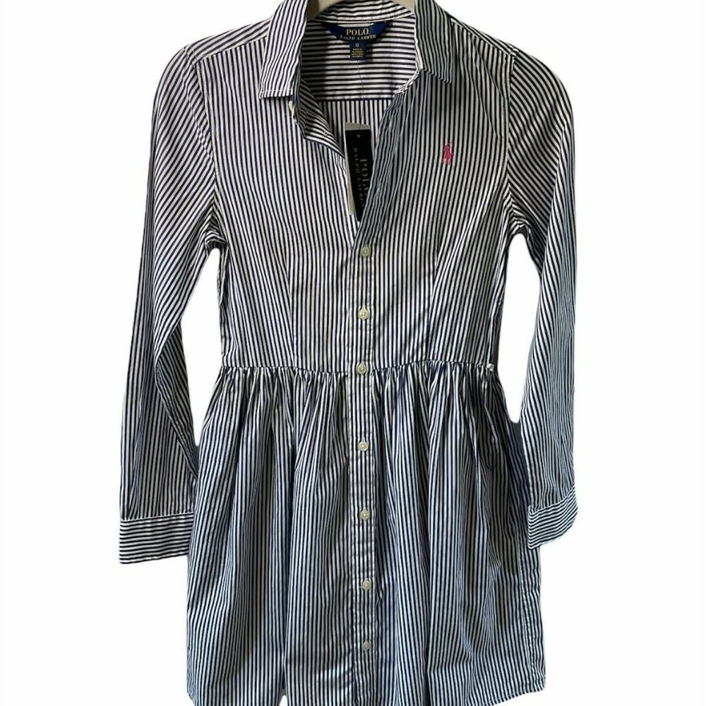 Polo Ralph Lauren Girls Fit & Flare Dress Size 12